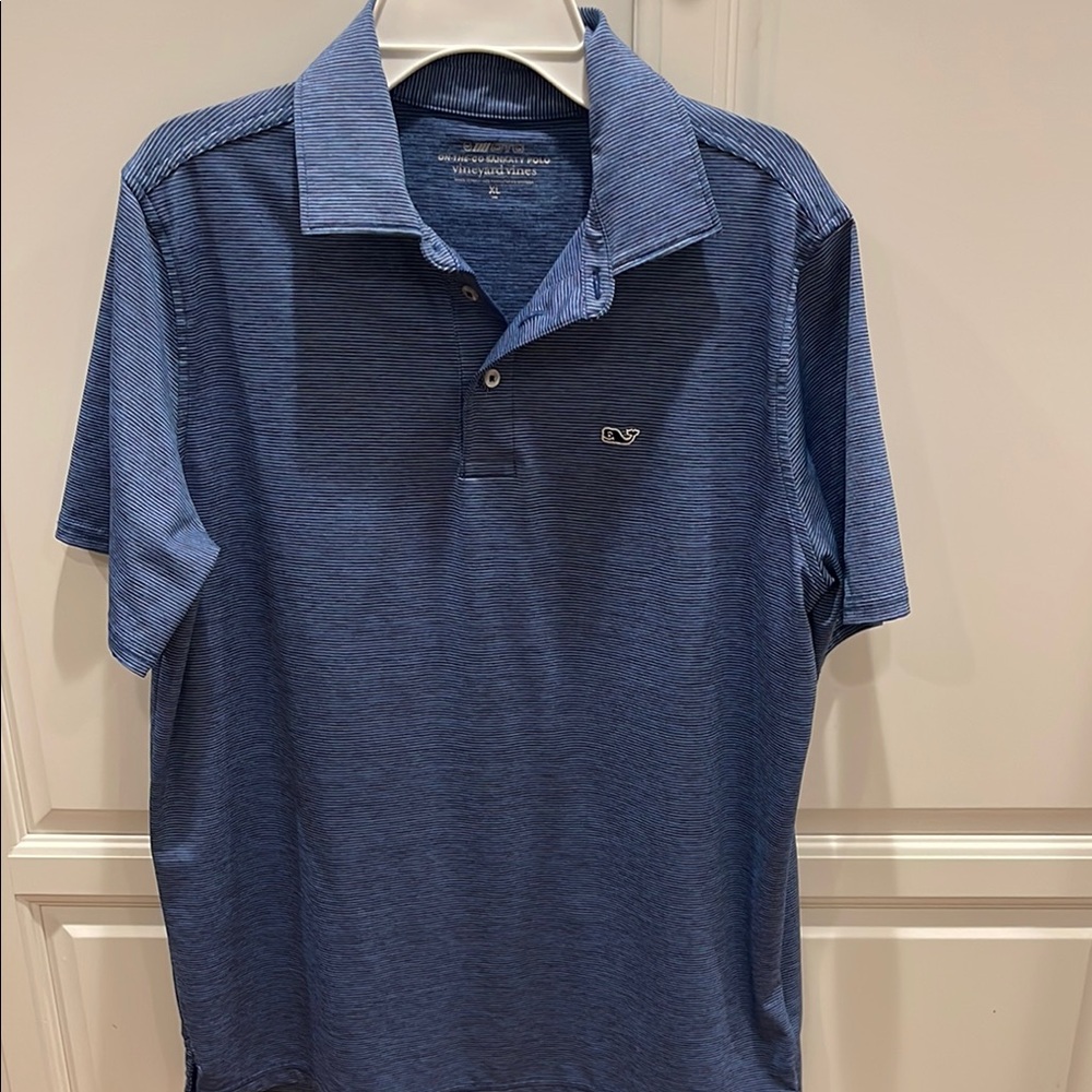 Vineyard Vines Boy's Blue Polo Shirt